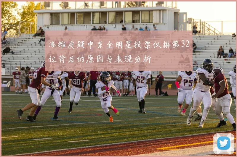 洛维质疑申京全明星投票仅排第32位背后的原因与表现分析
